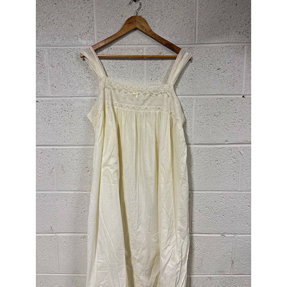 Vintage Victoria's Secret Country White Dress Women's L